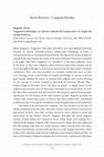 Research paper thumbnail of Biagioni, Mario. Viaggiatori dell'utopia. La riforma radicale del Cinquecento e le origini del mondo moderno. Studi Storici Carocci 323. Rome: Carocci Editore, 2020. Pp. 246. ISBN 978-88-430-9936-8 (paperback) €26.