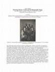 Research paper thumbnail of CFP (CAA 2022) Picturing Fabrics: Textiles and the Photographic Image