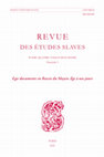 Research paper thumbnail of Vera Tchentsova, In memoriam : Ihor Skoczylas (1967-2020), Revue des études slaves, t. 92 (1), 2021, p. 201-205