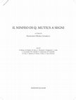 Research paper thumbnail of Ceccarelli 2020 Le terrecotte architettoniche in F.M. Cifarelli (a cura di), Il Ninfeo di Q. Mutius a Segni, Roma.