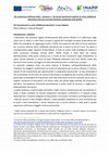 Research paper thumbnail of Gli investimenti in early childhood education: il caso italiano