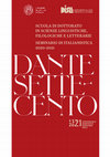 Research paper thumbnail of Avvicinarsi al centro. Dante e i dantismi nella poesia montaliana