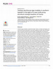 Research paper thumbnail of Testing Late Bronze Age mobility in southern Sweden in the light of a new multi-proxy strontium isotope baseline of Scania