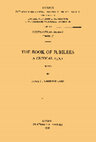 Research paper thumbnail of The Book of Jubilees.- A Critical edition Tons of Commentary and Mega Footnotes ( Exhaustive work in Greek)