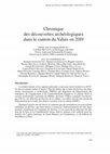 Research paper thumbnail of 2020, 20. BINN, Bezirk Goms, Binntal. Chronique des découvertes archéologiques dans le canton du Valais en 2019