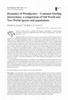 Research paper thumbnail of Dynamics of Woodpecker – Common Starling interactions: a comparison of Old World and New World species and populations