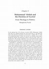 Research paper thumbnail of Muhammad 'Abduh and the Doctrine of Tawhid: from Theology to Politics