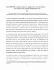 Research paper thumbnail of Cuba 1900-1920: crecimiento azucarero, inmigración y desarrollo urbano1