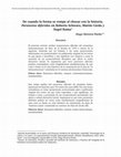 Research paper thumbnail of De cuando la forma se rompe al chocar con la historia. Paratextos diferidos en Roberto Schwarz, Martín Cerda y Ángel Rama