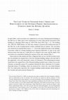 Research paper thumbnail of The Last Years of Crusader Acre ('Akko) and Resettlement in the Ottoman Period: Archaeological Evidence from the Boverel Quarter. 'Atiqot 103, 2021