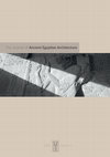 The Journal of Ancient Egyptian Architecture 4, 2020. Cover Page