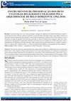 INSTRUMENTOS DE PRESERVAÇÃO DOS BENS CULTURAIS RELIGIOSOS UTILIZADOS PELA ARQUIDIOCESE DE BELO HORIZONTE (1962-2010) (Dossiê: Gestão, Educação e Patrimônio Cultural) Cover Page