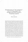 Research paper thumbnail of Künstlerroman of "Late Modernity": Karl Ove Knausgård's My Struggle and Elena Ferrante's Neapolitan Quartet