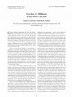 Research paper thumbnail of Gordon C. Hillman 1943-2018