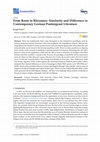 Research paper thumbnail of From Roots to Rhizomes: Similarity and Difference in Contemporary German Postmigrant Literature