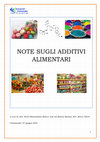 Research paper thumbnail of NOTE SUGLI ADDITIVI ALIMENTARI