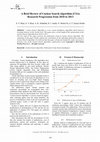 Research paper thumbnail of A Brief Review of Cuckoo Search Algorithm (CSA) Research Progression from 2010 to 2013