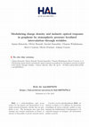 Modulating charge density and inelastic optical response in graphene by atmospheric pressure localized intercalation through wrinkles Cover Page