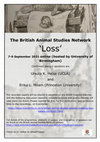 Research paper thumbnail of The British Animal Studies Network 'Loss'