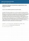 Research paper thumbnail of Chamada de Publicação Caderno de Pesquisa do CDHIS - Dossiê: Revisionismos, negacionismos e usos políticos do passado