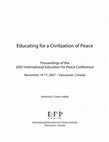 Research paper thumbnail of Educating for a Civilization of Peace: Conference Proceedings