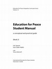 Research paper thumbnail of Education for Peace Student Manual - volume 2