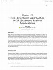 Research paper thumbnail of Neo Orientalist Approaches in XR Extended Reality Applications