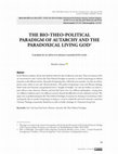 Research paper thumbnail of THE BIO-THEO-POLITICAL PARADIGM OF AUTARCHY AND THE PARADOXICAL LIVING GOD 1