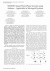 Research paper thumbnail of MOSFET-based Three-Phase Inverter using Arduino – Applicable in Microgrid Systems