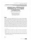 Research paper thumbnail of Aportes de la pedagogía experiencial a la labor catequética // Contributions of Experiential Pedagogy to Catechism