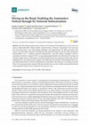 Research paper thumbnail of Slicing on the Road: Enabling the Automotive Vertical through 5G Network Softwarization