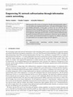 Research paper thumbnail of Empowering 5G network softwarization through information centric networking