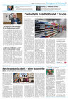 Research paper thumbnail of Rechtsstaatlichkeit: eine Baustelle, in Dolomiten vom 23. Juli 2021, S.3