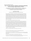 Research paper thumbnail of Tutors’ and Tutees’ Behaviors, Attitudes, and Perspectives Regarding EFL Peer Tutoring in Higher Education in Mexico