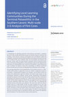 Identifying Local Learning Communities During the Terminal Palaeolithic in the
Southern Levant: Multi-scale 3-D Analysis of Flint Cores Cover Page