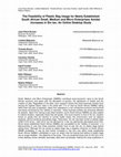 Research paper thumbnail of The Feasibility of Plastic Bag Usage for Newly Established South African Small, Medium and Micro Enterprises Amidst Increases in Sin tax: An Online Desktop Study