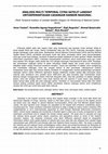 Research paper thumbnail of Analisis Multi Temporal Citra Satelit Landsat Untukpemantauan Cadangan Karbon Nasional