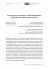 Research paper thumbnail of Comunicación responsable en infografías digitales publicadas por empresas farmacéuticas