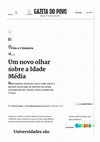 Research paper thumbnail of Um novo olhar sobre a Idade Média