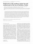 Research paper thumbnail of Biodiversity of the northern Aegean Sea and southern part of the Sea of Marmara, Turkey