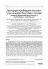 Research paper thumbnail of Querns and mills during Roman times at the northern frontier of the Roman Empire (Belgium, Northern France, Southern Netherlands, Western Germany): Unraveling geological and geographical provenances, a multidisciplinary research project