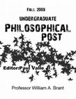 Research paper thumbnail of Philosophical Post First Edition