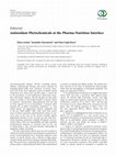 Research paper thumbnail of Editorial Antioxidant Phytochemicals at the Pharma-Nutrition Interface