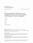 Research paper thumbnail of Widespread infilling of tidal channels and navigable waterways in human-modified tidal deltaplain of southwest Bangladesh