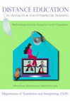 Research paper thumbnail of Distance Education in Translator and Interpreter Training. Methodological lessons during the Covid-19 pandemic
