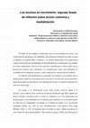 Research paper thumbnail of Los muchos en movimiento: algunas líneas de reflexión sobre acción colectiva y mediatización