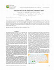 Research paper thumbnail of Analysis of energy use for pomegranate production in Turkey