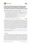 Research paper thumbnail of Controlling the Degradation Rate of Biodegradable Mg–Zn-Mn Alloys for Orthopedic Applications by Electrophoretic Deposition of Hydroxyapatite Coating