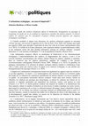 Research paper thumbnail of [2021] Dossier : « L'urbanisme écologique : un nouvel impératif ? », revue Métropolitiques, éd. Sébastien Bonthoux & Olivier Gaudin