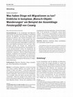 Research paper thumbnail of Was haben Dinge mit Migrationen zu tun? Einblicke in komplexe ‚Mensch-Objekt-Wanderungen‘ am Beispiel der Assemblage Fenstergefäß von Coswig